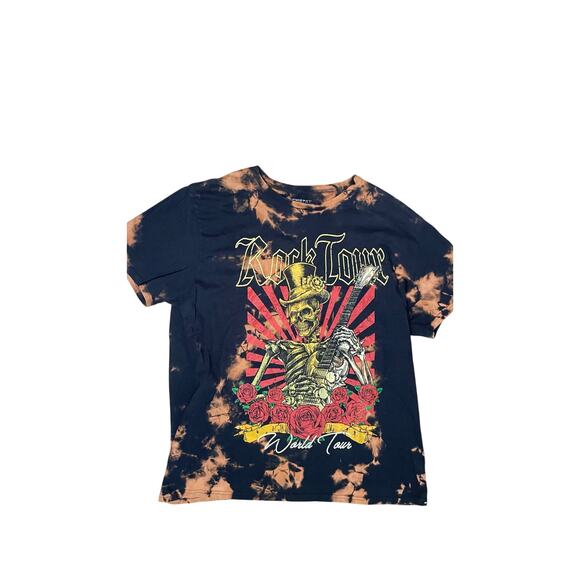 Chemistry Rock Tour World Tour T-Shirt Black Tie Dye 100% Cotton Size XL - Picture 2 of 5